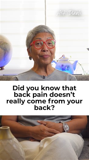 Is your back pain caused by something physical or emotional? If you have been experiencing back pain and it can’t be relieved by massage or exercise, take a pause and ask… What do i need to release? What is my back telling me? What load am I carrying? The body holds a lot of our emotional tension. Check out the self-healing meditation on my website to help you release toxins and negativities. #stress #backpain #bodymindconnection #emotionalrelease | Dinah Salonga