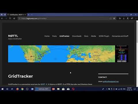Grid Tracker is a great complement to WSJT X to view contacts in a world map