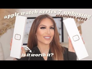 APPLE WATCH SERIES 7 | Gold Stainless Steel 41mm & 45mm | Series 4 Comparison