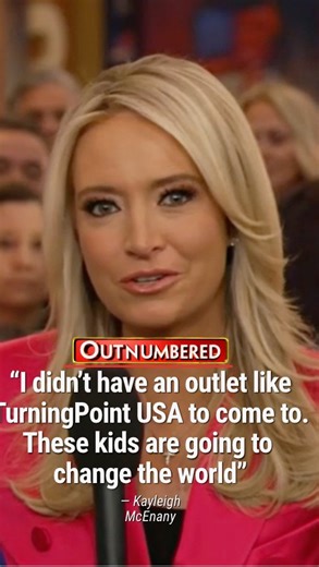 Outnumbered on Instagram: "Kayleigh live from Turning Point USA’s America Fest: As a child, “I didn’t have an outlet like TurningPoint USA to come to. These kids are going to change the world. I believe there will be a future president here, a future press secretary, a CEO. They are charged, they are motivated and at AmFest they give them the tools to manifest their dream, it’s very cool on many levels.”"