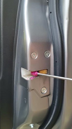 How to Lubricate Car Door Hinges & Locks with Grease