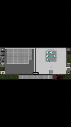how to create diamond leggings #atm#minecraft#shorts