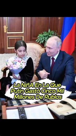 La chica que hizo que Putin gastara 5 mil millones de rublos#usa #fyp #tiktok #russia #putin