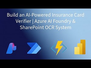 How We Built an AI-Powered Insurance Card Reader Using Azure AI Foundry & SharePoint