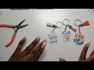 How to Make DTF Keychains