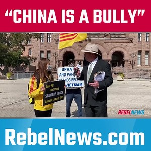 5.2K views · 140 reactions | Thankfully, the flag-raising was cancelled due to public pressure. But get this: in what seems to be an effort to not offend Beijing, ALL flag-raising ceremonies are cancelled until further notice. Read more: https://rebelne.ws/3ijwMs9 | Rebel News | Facebook