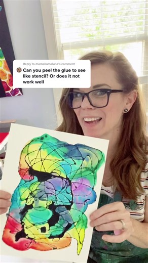 Neurographic Watercolor Art for Kids