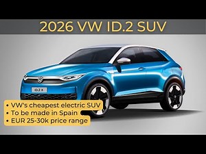 VW ID.2 SUV (ID.2 X): Here’s what we know!