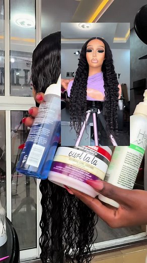 Deep Wave Curls Tutorial: How to Prep Your Hair