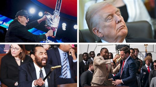 The wildest political moments of 2025
