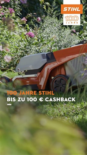 STIHL 100 € Cashback