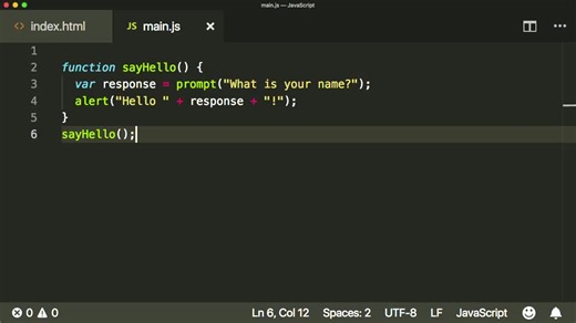 Pass Information to a Function