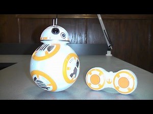 STAR WARS THE FORCE AWAKENS BB-8 REMOTE CONTROL VIDEO TOY REVIEW