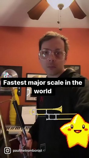 Fastest Major Scale on Trombone