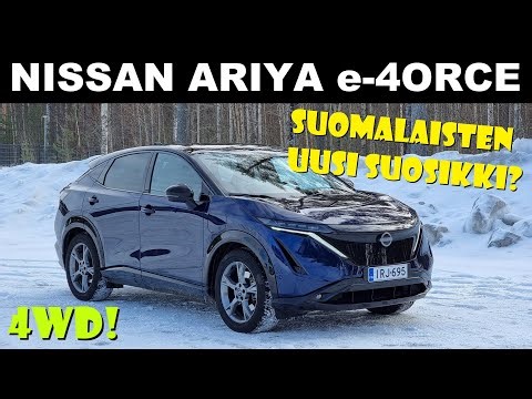 Nissan Ariya e-4ORCE 4WD koeajo - Tykein neliveto-Ariya!