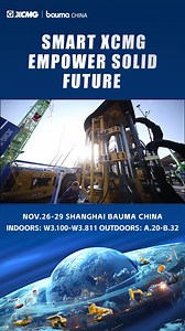 XCMG steals the show at bauma CHINA 2024! With 110 cutting-edge machines, 73 high-performance components, and representation across 9 key sectors including earthmoving, mining, and lifting machinery, XCMG showcases the latest advancements in technology and innovation. Our commitment to high-end, intelligent, green, and globally integrated solutions takes center stage. Together with partners worldwide, XCMG drives progress, fosters collaboration, and shapes a brighter future for the heavy equipme