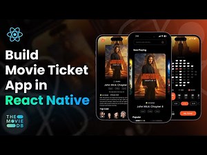 📱 Build a Movie Ticket Booking App Using React Native 🎦| Beginner | 2023