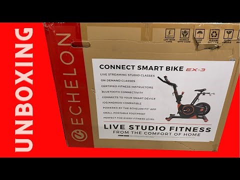 Echelon EX 3 Smart Connect Spin Bike Unboxing & Assembly!