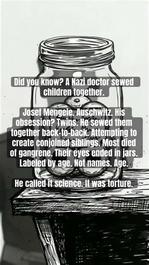A Nazi doctor sewed children together. And called it science