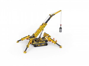 LEGO Technic Compact Crawler Crane 42097 Construction Model Crane Set (920 Pieces)