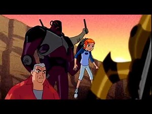 Ben 10 Hunted The Bounty Hunters captures Ben,Gwen and Max and Tetrax becomes good