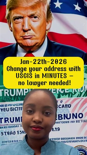 Change your address with USCIS in MINUTES – no lawyer needed! Watch this step-by-step guide to update your address online and avoid missing important immigration letters! Chanje adrès ou ak USCIS fasil! Swiv etap sa yo sou kont USCIS ou pou w pa rate okenn dokiman enpòtan! #USCIS #AddressChange #ImmigrationHelp #ImmigrationTips #HowToImmigrate #CreoleImmigration #HaitianTikTok #ImmigrationLaw #GreenCardTips #ParalegalTips #TikTokLaw #USCISOnline #ImmigrationTikTok #FYP #ForYou #ViralVideo #creat