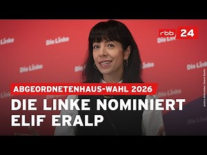 Berlin-Wahl 2026: Elif Eralp (Die Linke) wird Spitzenkandidatin