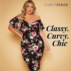 28K views · 794 reactions | Take 40% off Sitewide! Beautiful Trendy Plus-Size Dresses and more at Curvysense.com. | Curvy Sense | Facebook