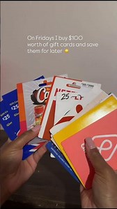 Kroger has 4X the fuel points on gift cards on fridays. #moneysavingidea #monysavingtips #viral