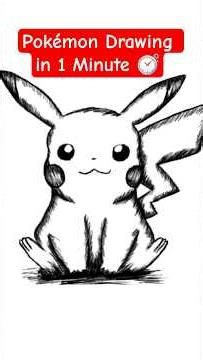 How to Draw Pokémon Easily. #drawing#pokemon#pikachu#art
