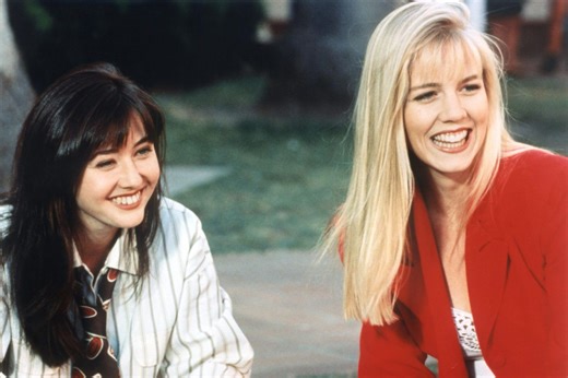 Shannen Doherty recalls prank that led to fight with Jennie Garth on '90210' set