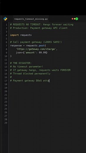 Requests Without Timeout Hangs 47 Workers Forever?! #paymentgateway