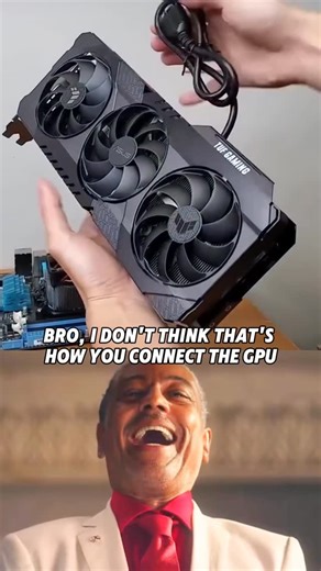 Carlos eduardo on Instagram: "New GPU POWER cable? #pc #fyp #pcgaming #gamingpc #foryou"