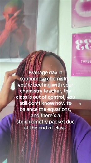 #relatable #fypシ #chemistry #girlblogger #myn4meisniche | chemistry in sophomore year
