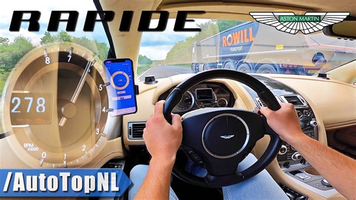 Aston Martin Rapide V12 | Autobahn POV Review