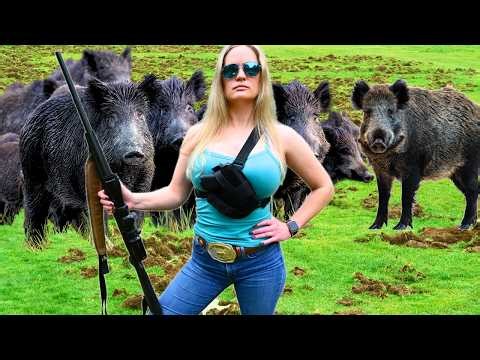 POINT BLANK: Aggressive Wild Hog Trap vs. Shotgun (No Talking)