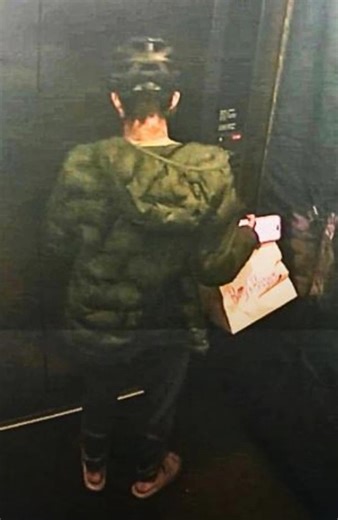 Sick moment Uber Eats rider pees in lift before handing meal over