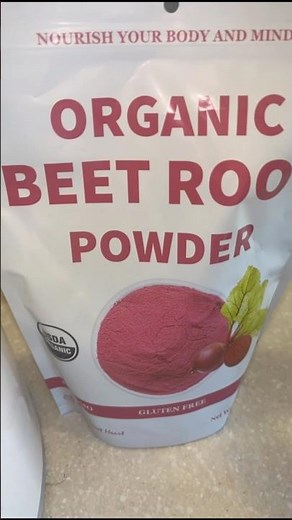 Organic Beet Root Powder for MAXIMUM Health Benefits and Glowing Skin.