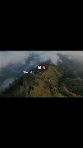 Kabhi Jo Badal Barse 🤌🏻❤️ - Arijit Singh (Lyrics) | #love #song #trending #weather #aesthetic