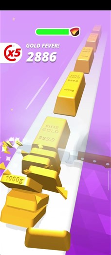 perfect slice game 🎯 3D #gameplay