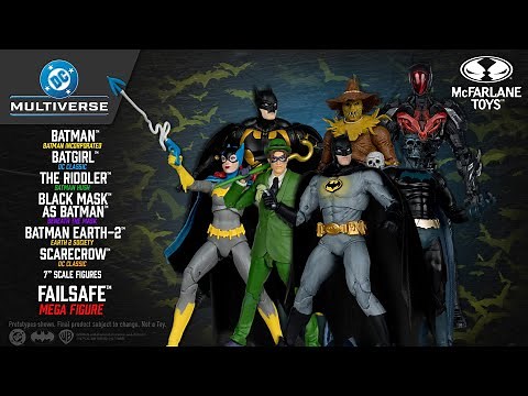 NEW DC Multiverse™ 7 Figure Bundle | Action Figure Showcase