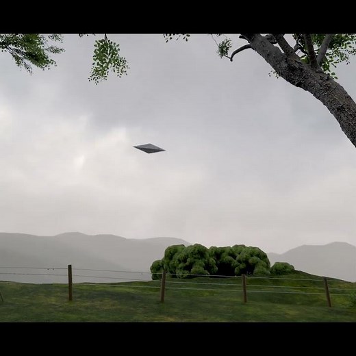 "The Calvine UFO" - a visualization and analysis - Short