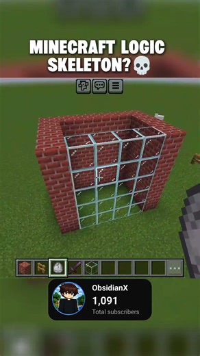 Minecraft Logic That Makes No Sense… Skeleton vs Sun #minecraft #minecraftlogic