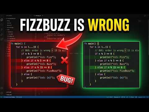 FizzBuzz — Why the Common Version Is Wrong (Rust)