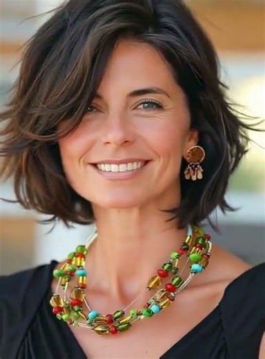 Vintage Multi Strand Art Glass Bead Necklace, Colorful Boho on Coated Wires #vintage