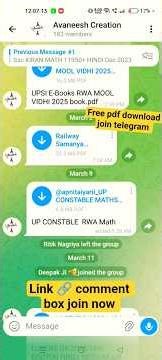 How to Download Any PDF Book for Free telegram channel