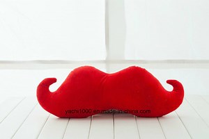 [Hot Item] Custom Stuffed Soft Mustache Shaped Pillow
