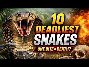Top 10 Most Venomous Snakes on Earth 😱 | Real Attacks Caught on Camera