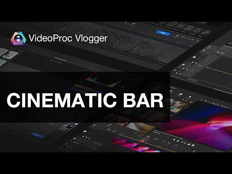 4 Ways to Add Cinematic Bars to Videos in VideoProc Vlogger | Easy and Fast