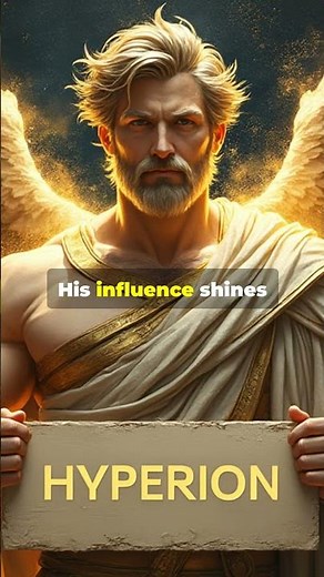 Hyperion, the Titan of light, is the father of Helios, Selene, and Eos #history #greekgods